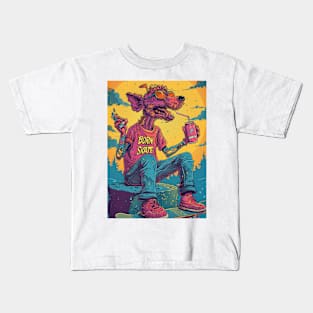 Urban Skate Hound Kids T-Shirt